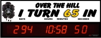 Over the Hill countdown clocks to major birthdays