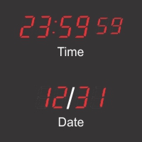 BRG Calendar Clocks with 2.5" LEDs