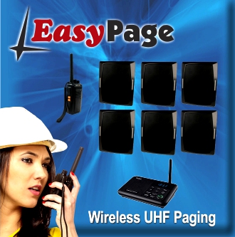 BRg Wireless FRS Paging Speakers